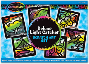 Deluxe Light Catcher Scratch Art Set