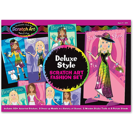 Deluxe Style Scratch Art Set