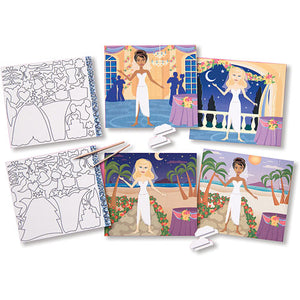Deluxe Wedding Scratch Art Set