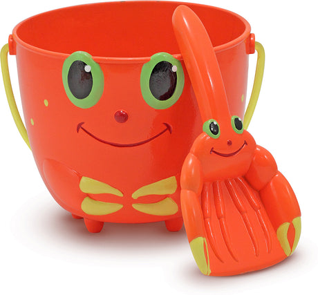 Clicker Crab Pail and Shovel Sand Toys