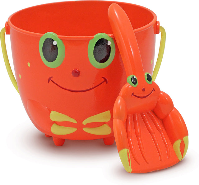 Clicker Crab Pail and Shovel Sand Toys
