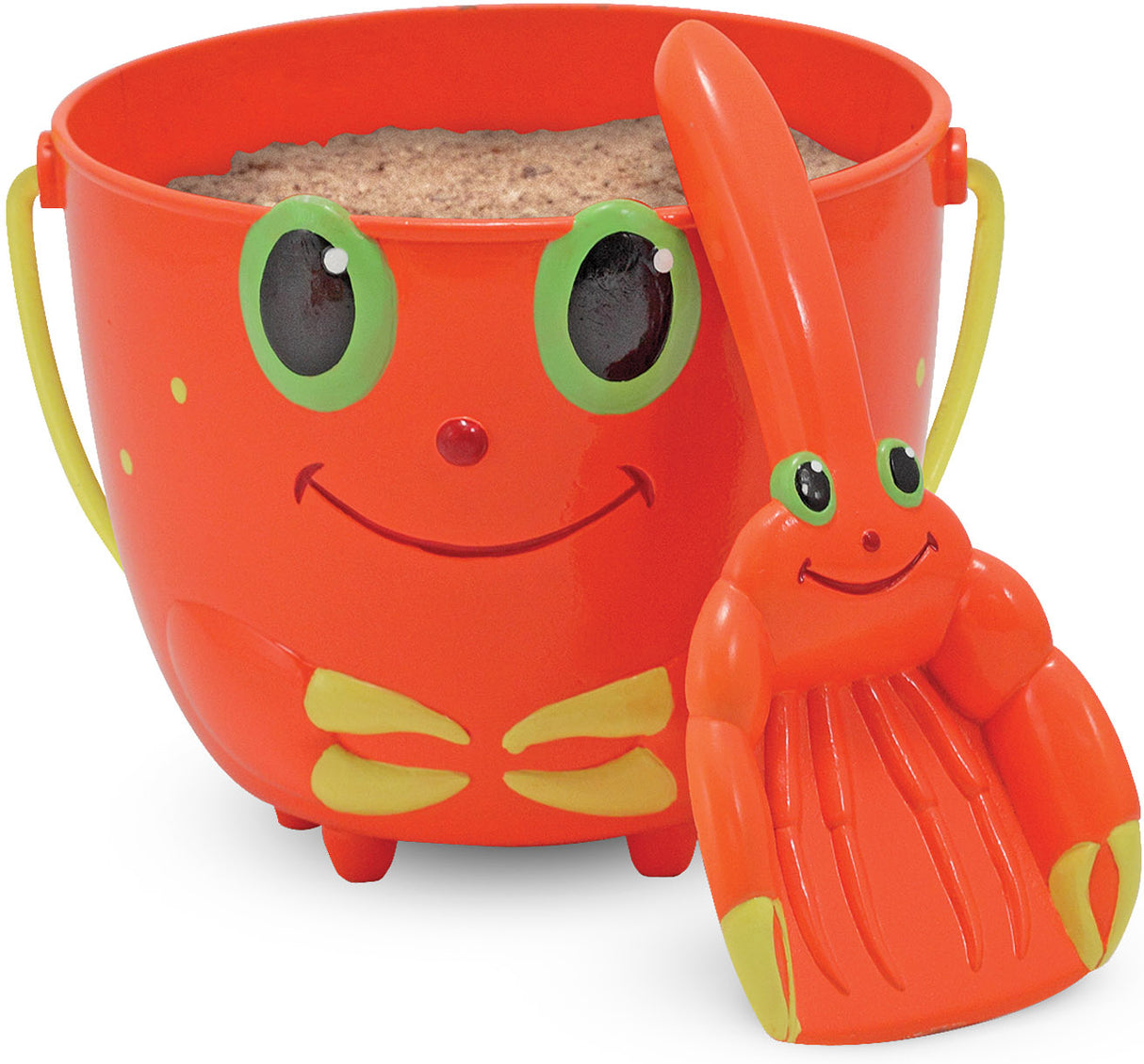 Clicker Crab Pail and Shovel Sand Toys