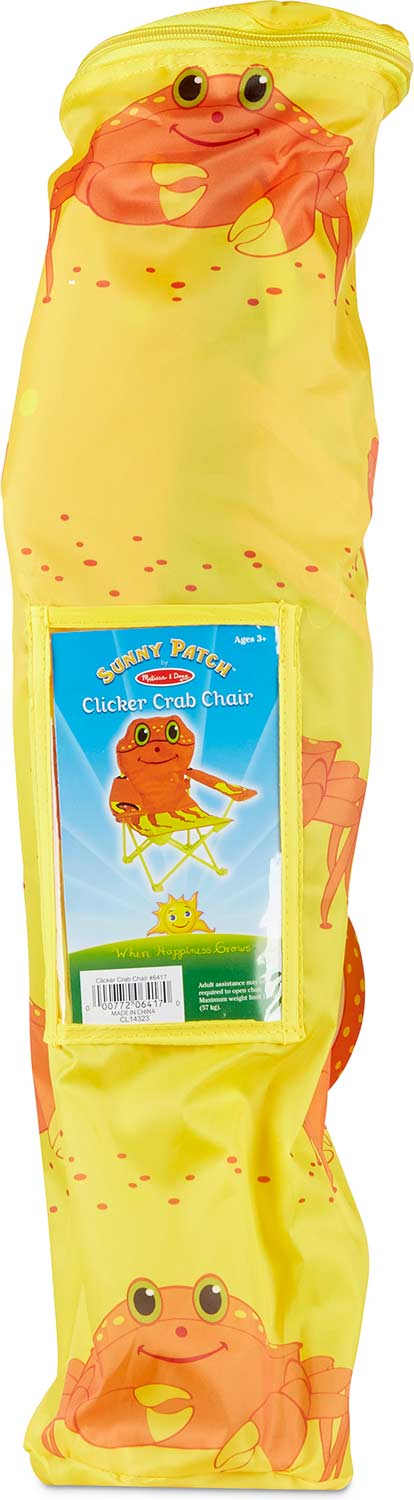 Clicker Crab Child's Outdoor Chair