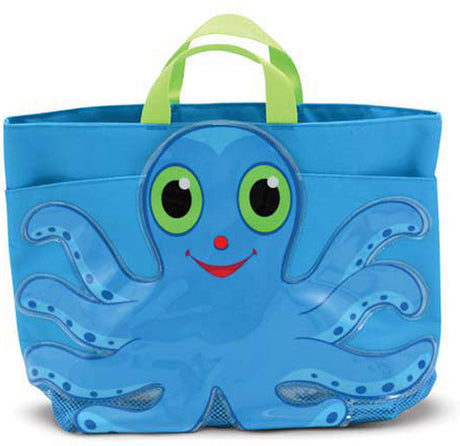 Flex Octopus Kids' Beach Tote Bag