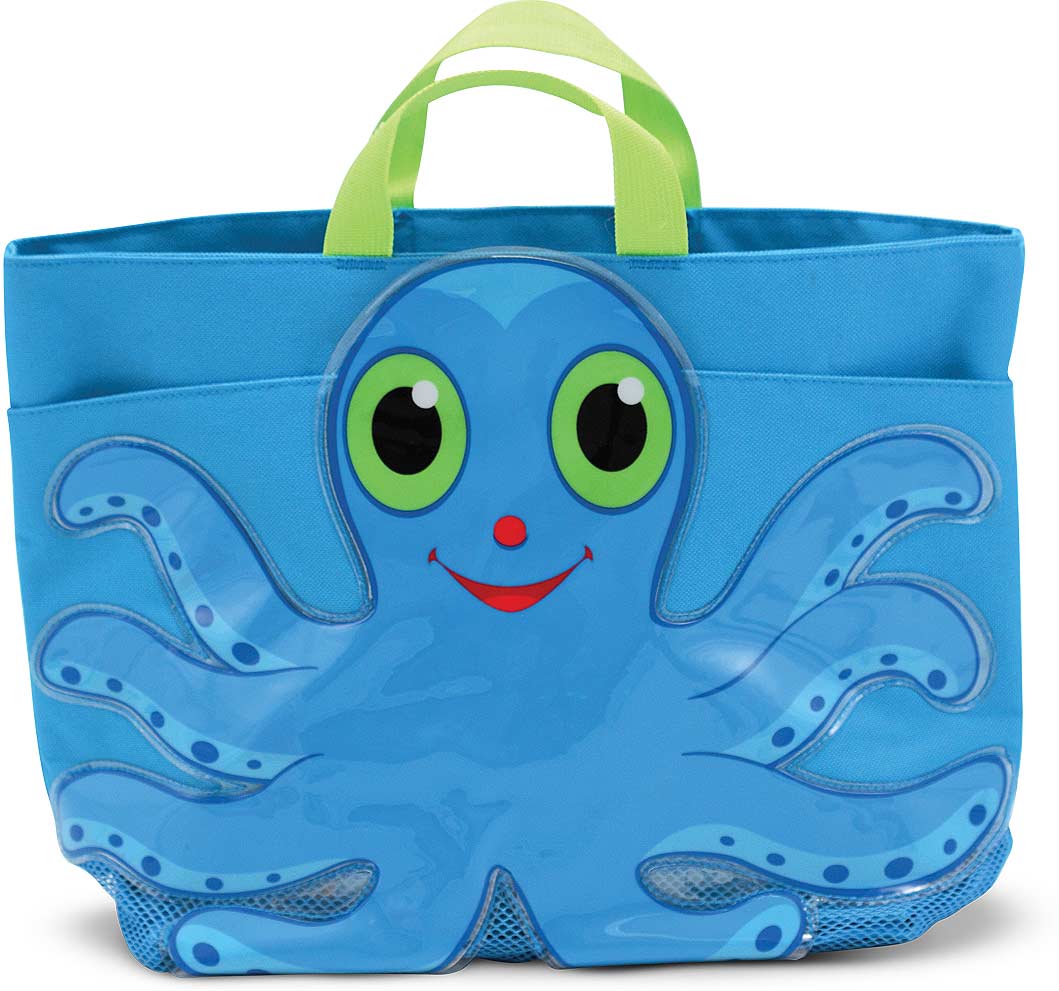Flex Octopus Kids' Beach Tote Bag