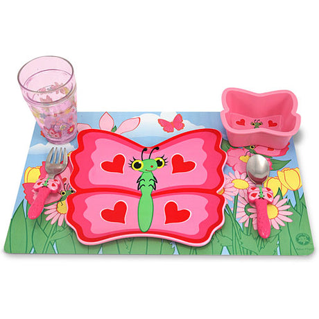 Bella Butterfly Mealtime Set