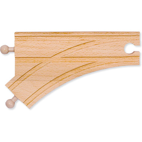6" Curved Switch Track-Male (6 pack)