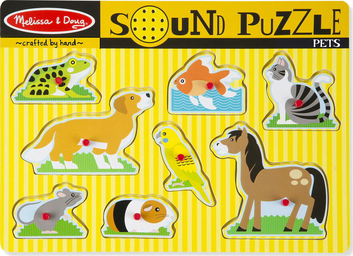 Pets Sound Puzzle - 8 Pieces