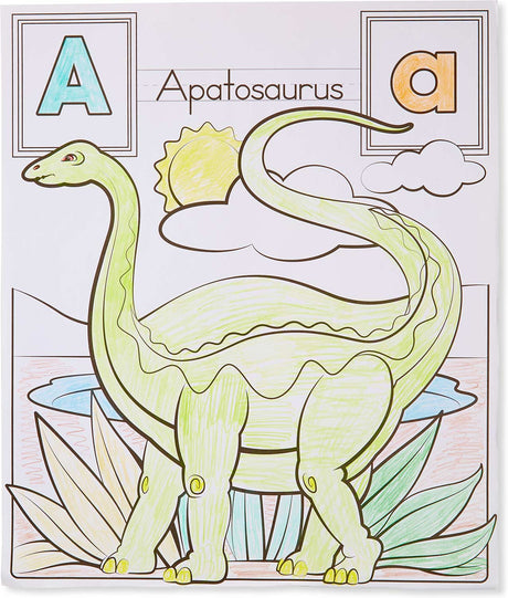 Big Picture Floor Pad A to Z Dinosaurs