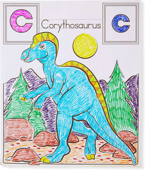 Big Picture Floor Pad A to Z Dinosaurs