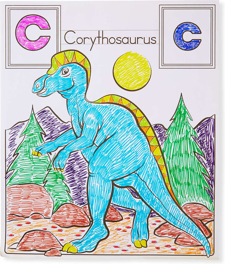 Big Picture Floor Pad A to Z Dinosaurs