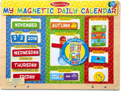 My Magnetic Daily Calendar
