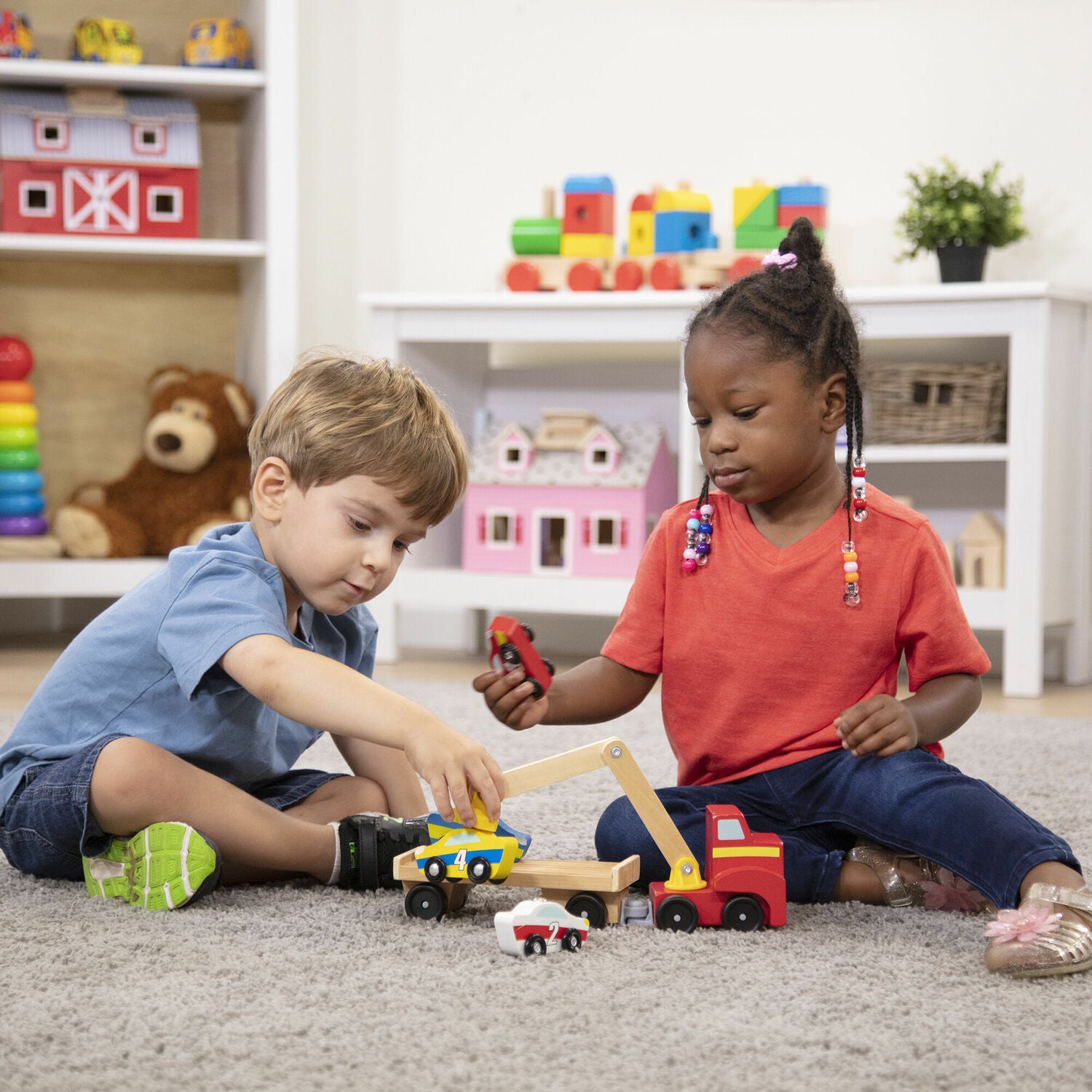 Magnetic Car Loader - Gingerbread House Toys