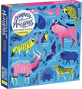 Mammals with Mohawks 500 Piece Family Puzzle
