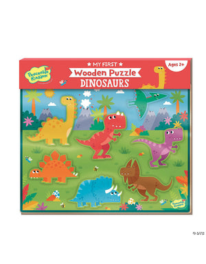 MY FIRST WOODEN PUZZLE: DINO