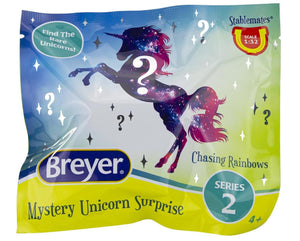 Breyer Mystery Unicorn: Chasing Rainbow