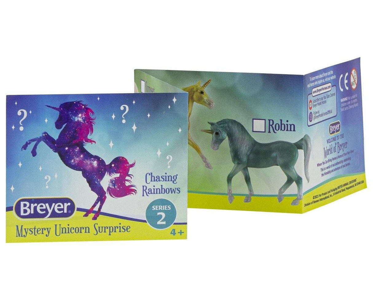 Breyer Mystery Unicorn: Chasing Rainbow