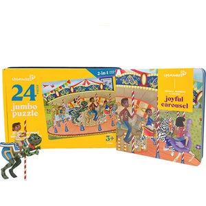 Joyful Carousel Puzzle 24pc