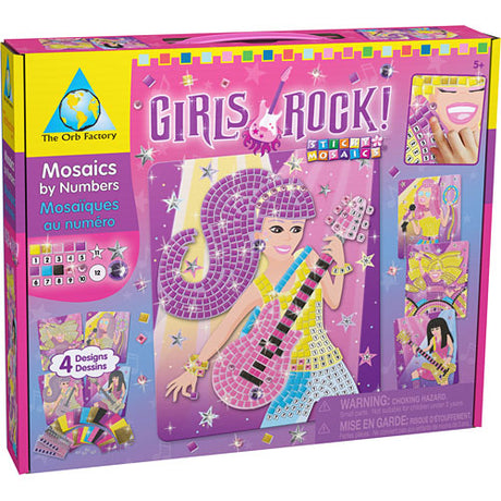 Sticky Mosaics Girls Rock