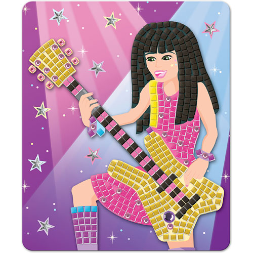 Sticky Mosaics Girls Rock