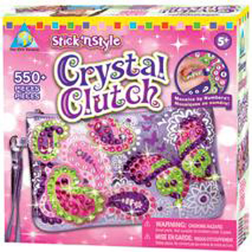 Stick 'n Style Crystal Clutch