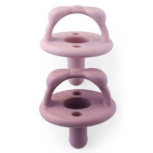 Sweetie Soother Lilac Bow