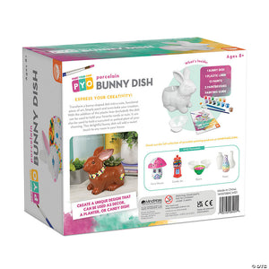 Paint Your Own Porcelain Bunny Dish