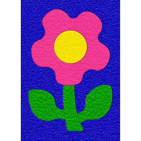 Lauri Crepe Rubber Puzzle - Flower
