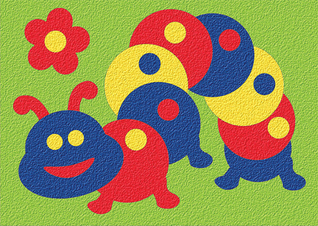 Crepe Rubber Puzzle - Caterpillar