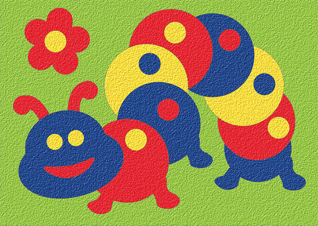 Crepe Rubber Puzzle - Caterpillar