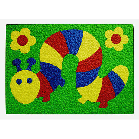 Crepe Rubber Puzzle - Caterpillar