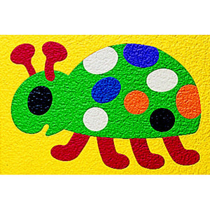 Lauri Crepe Rubber Puzzle - Bug