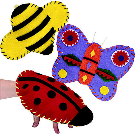 Crawling Critters Puppets