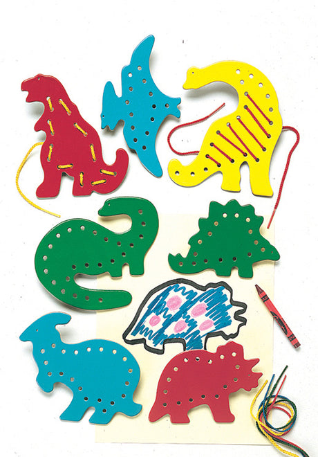 Lacing & Tracing - Dinosaurs