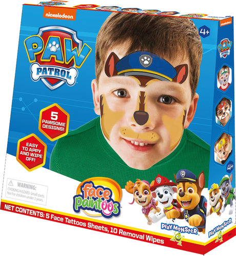 Face Paintoos Paw Patrol