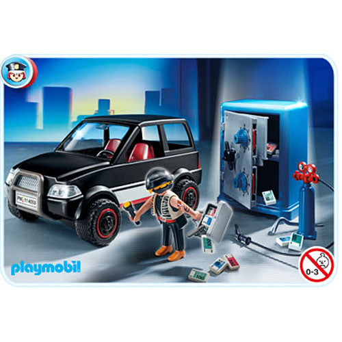Thief With Safe and Getaway Car