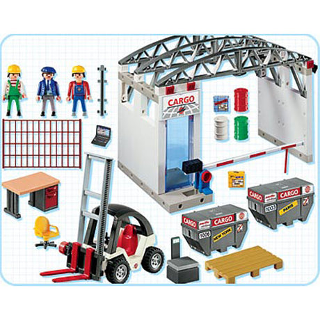 Cargo Zone with Forklift