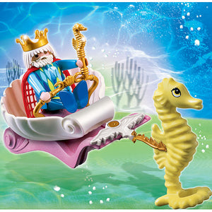 Ocean King with Seahorse Carriage