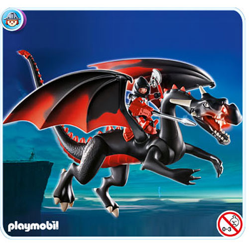 Red Giant Dragon With Led-fire