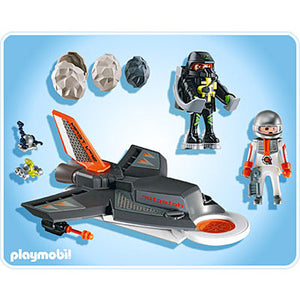 Secret Agent Detection Jet