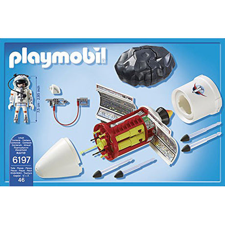 PLAYMOBIL Satellite Meteoroid Laser Building Kit