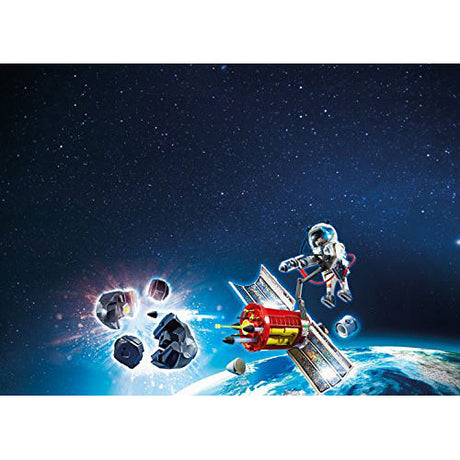 PLAYMOBIL Satellite Meteoroid Laser Building Kit