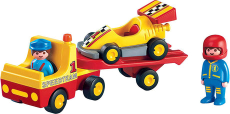 Racing Car with Trailer