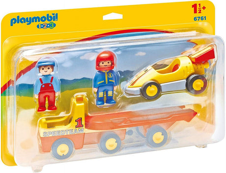 Racing Car with Trailer