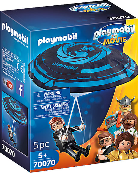 PLAYMOBIL:THE MOVIE Rex Dasher with Parachute
