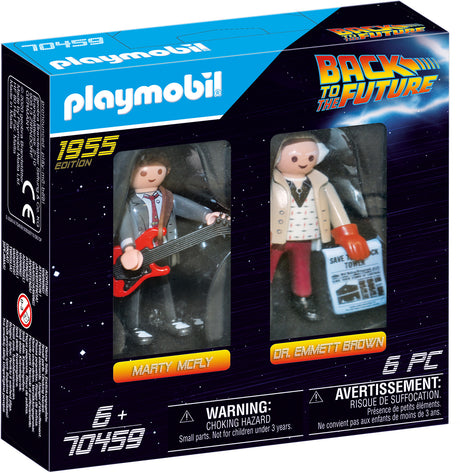 Back To The Future Marty Mcfly And Dr. Emmett Brown