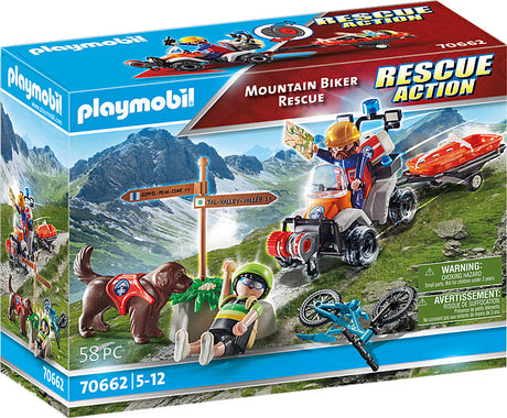 Mountain Biker Rescue