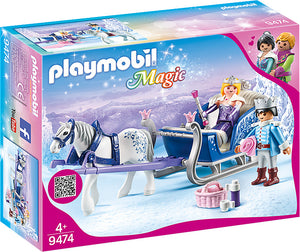 Sleigh with Royal Couple