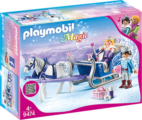 Sleigh with Royal Couple