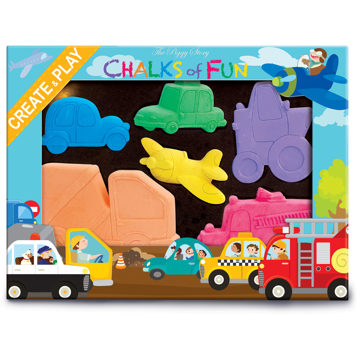Chalk Critters - Cars